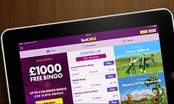 Bingo bet365 play home games